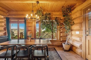 Dining - Red Rocks Retreat | 9,170ft Views + Dome  + Hot tub (Bailey)