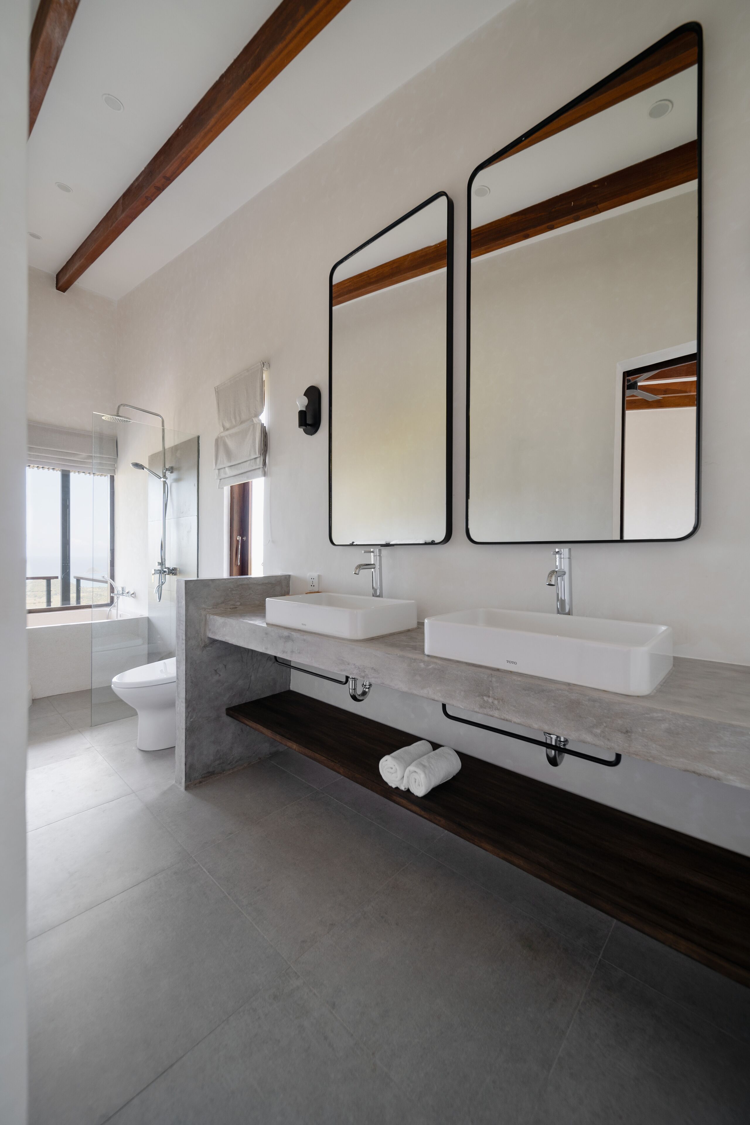 Villa Familiale, vue mer | Salle de bain