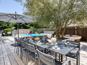 Outdoor dining - Villa du Sourdonnet by Interhome (Les Mathes)
