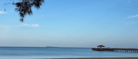 Beach nearby, 2 beach bars