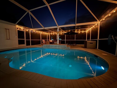 Private Pool Paradise! 3BR Fort Myers House w/ WiFi & A/C
