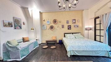 1 bedroom, WiFi, bed sheets