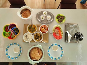 الطعام والشراب