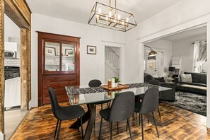 Dining - The Big City Stay | Sleeps 10 | Walkable Location (Moncton)