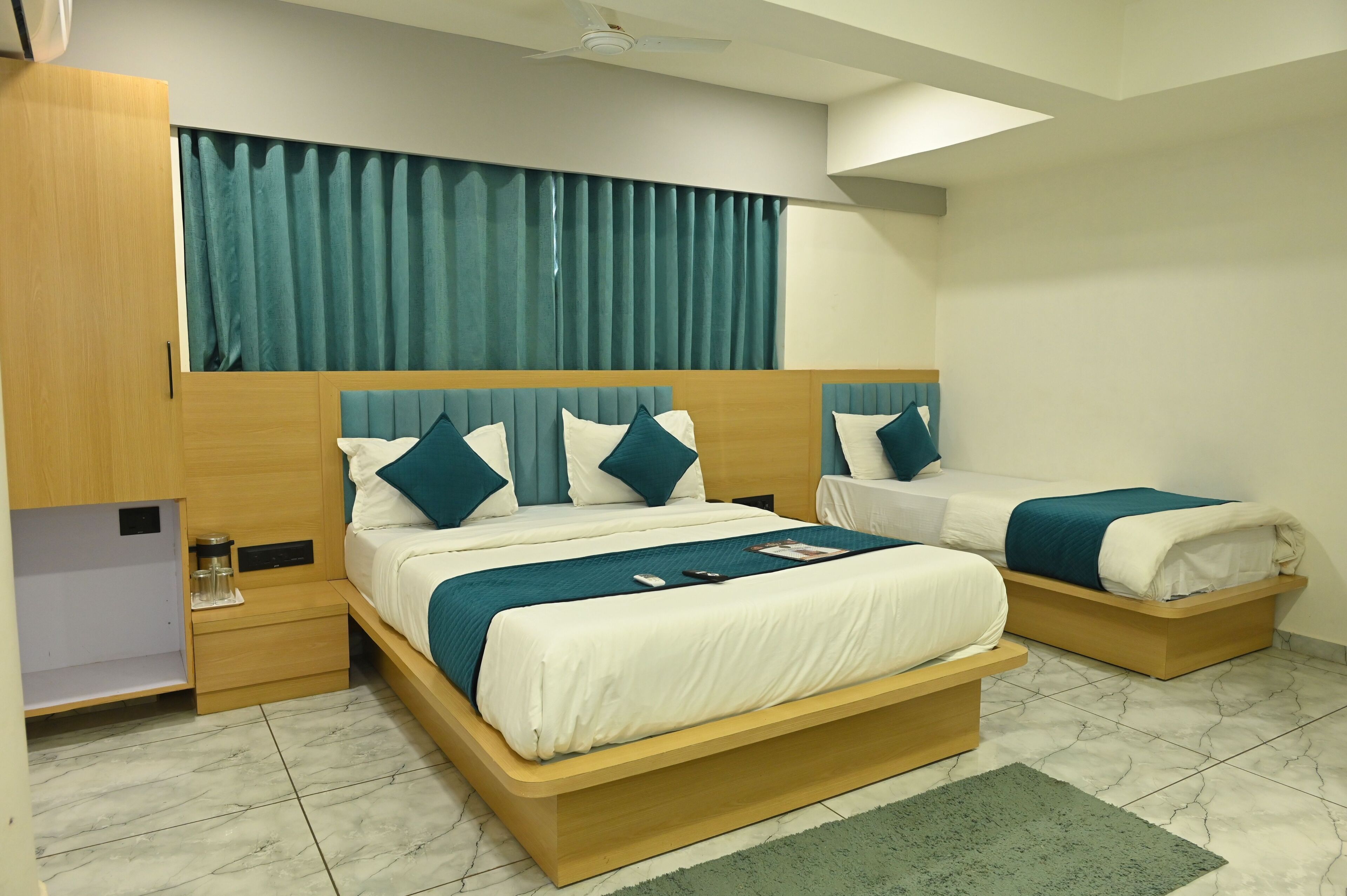 Sistema de insonorización, wifi gratis y ropa de cama 