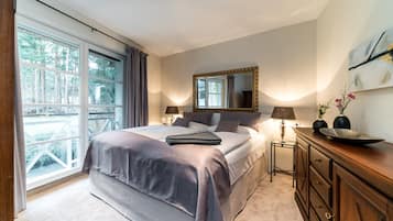 Apartment | 1 Schlafzimmer, individuell eingerichtet, Bettwäsche