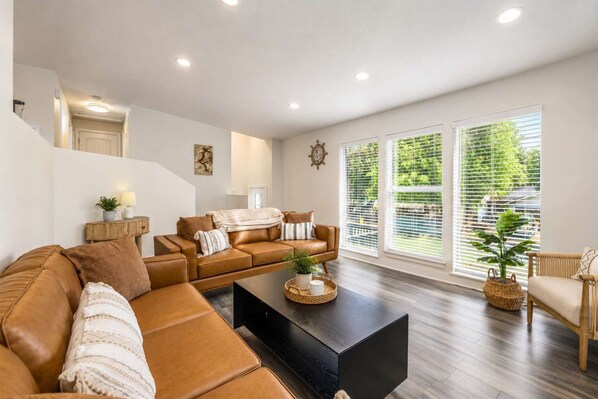 Smart TV, video games, foosball, offices