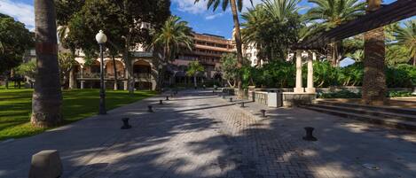 Overnatningsstedets område