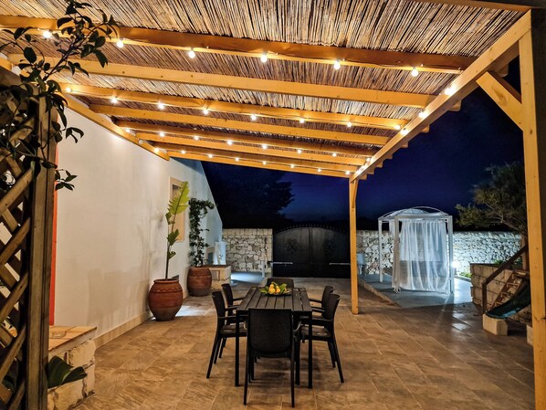 Appartement Confort, patio, vue cour intérieure | Terrasse/Patio