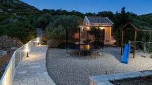 Overnattingsstedets uteområder