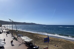 On the beach