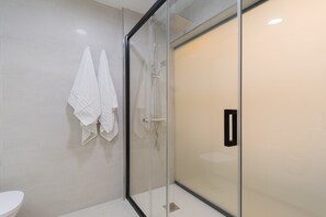 Regadera y secadora de cabello 