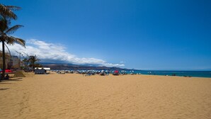 On the beach
