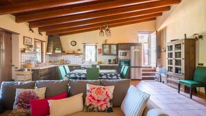 Smart TV, chimenea