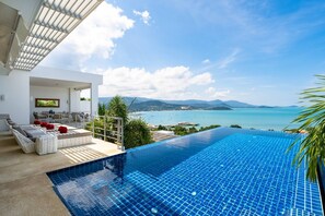 Villa, 4 Bedrooms, Accessible, Smoking | Pool | Outdoor pool - Luxury Sea View Pool Villa L at Unique Residences (Koh Samui)