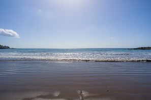 On the beach