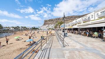 Accommodatie ligt op het strand