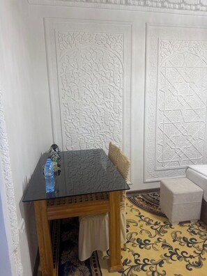 In-room safe, soundproofing, iron/ironing board