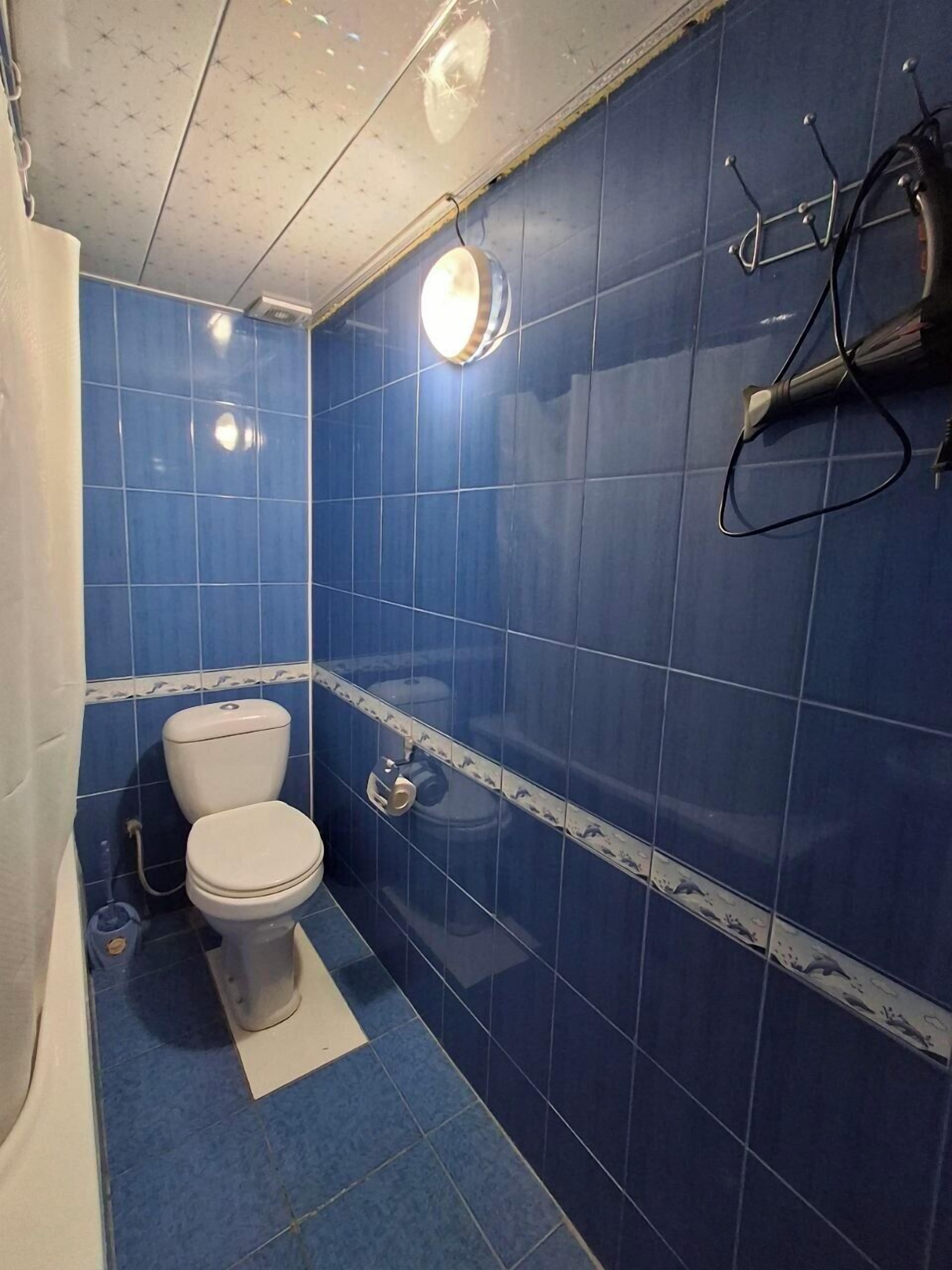 Suihkun ja ammeen yhdistelmä, ilmaiset hygieniatuotteet, hiustenkuivaaja