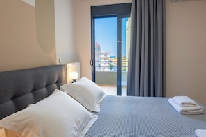 Comfort Apartment, City View | Blackout curtains, soundproofing, iron/ironing board, free WiFi - Opsis The CityScape Apartment (Chania)