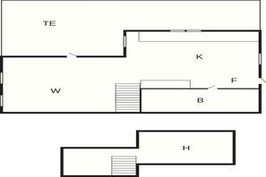 House | Floor plan - 4 Person Holiday Home in Sollentuna (Sollentuna)
