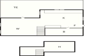 House | Floor plan - 4 Person Holiday Home in Sollentuna (Sollentuna)