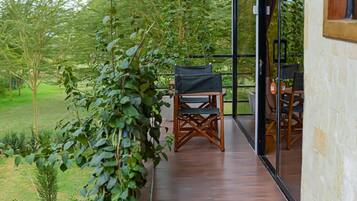 Double Room, Balcony, Garden View