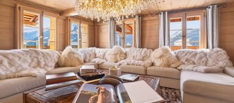 Luxury Swiss Heidi Mountain Chalet near to Gstaad