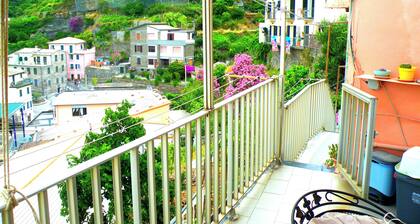 Cozy apartment with sea view terrace in the heart of 5 terre