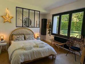 3 chambres, draps fournis