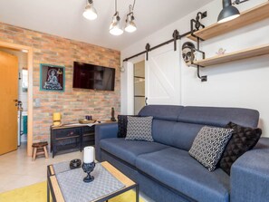 Living room - Luxury Rab Apartment With Terrace - One Bedroom Apartment With Terrace (Rab)