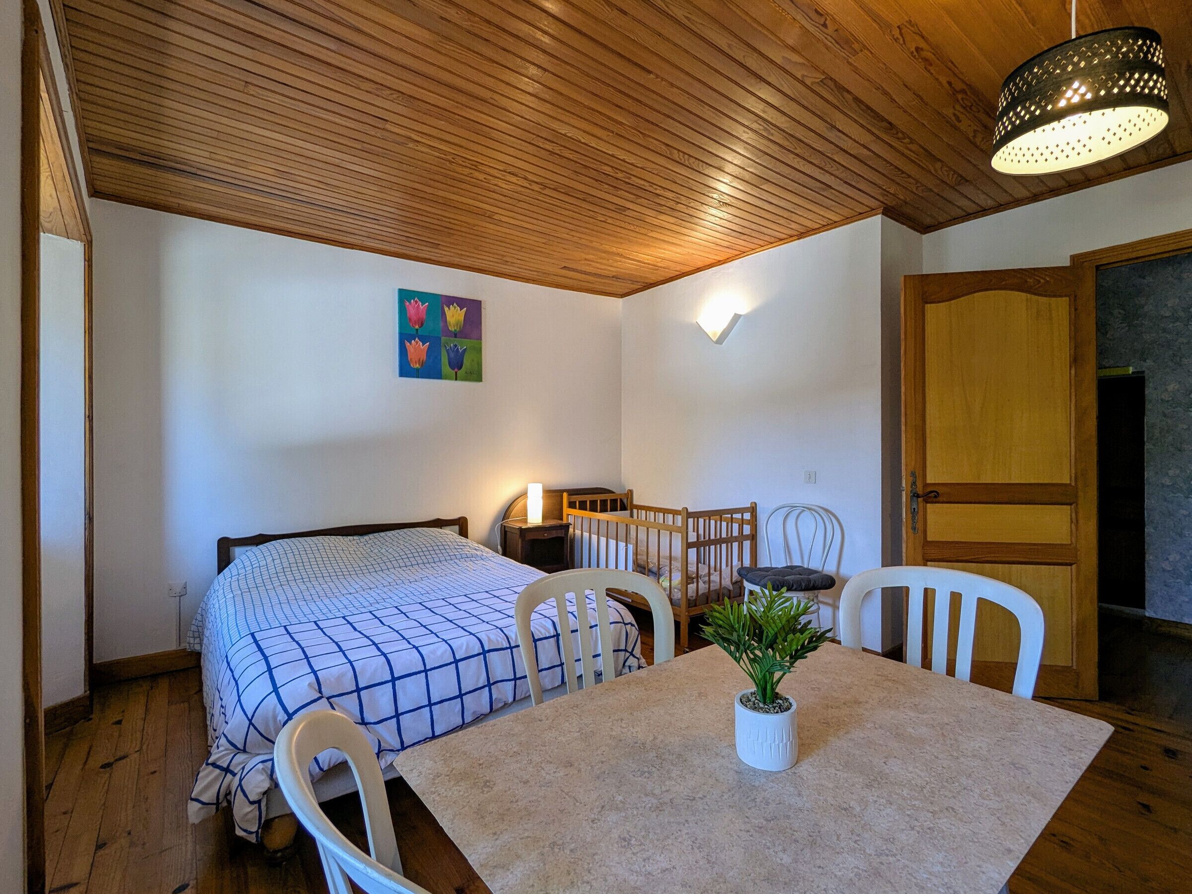 3 chambres, draps fournis