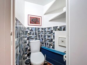 Bathroom - Bright studio 4 pers, near beach with Wi-Fi (Mauguio)