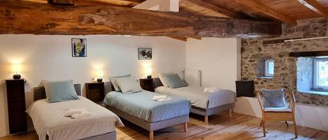 4 chambres, Wi-Fi gratuit