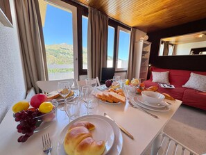 Dining - Cozy studio at the foot of the slopes in Vars (Vars)