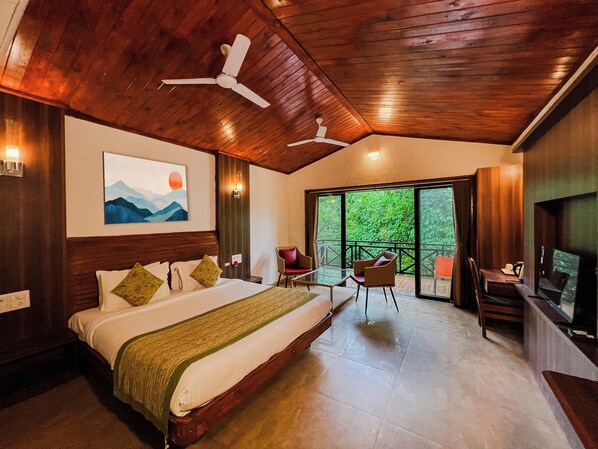 奢华村舍 | 办公桌、免费 WiFi