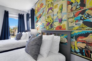 5 chambres, fer et planche à repasser, lit parapluie, Wi-Fi