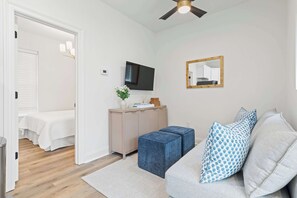 1 Schlafzimmer, Bügeleisen/Bügelbrett, kostenloses WLAN, Bettwäsche