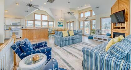 3 BUOYS, 1 GULL - 5-bedroom house within walking distance to beach access