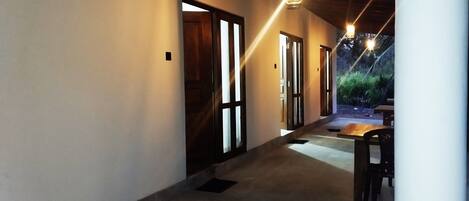 Façade de l’hébergement