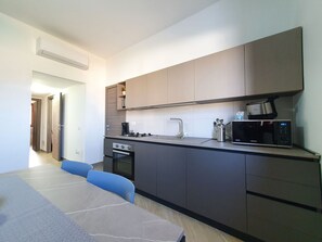 Microwave, oven, dishwasher