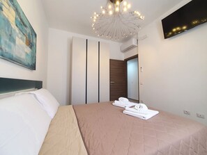 2 bedrooms, travel crib, free WiFi - Nice apartment for 6 guests with A/C, pool, WIFI, TV, terrace and panoramic view (Balestrate-foce)