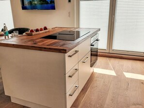 Microwave, dishwasher - Beautiful private villa for 4 people with WIFI, TV and terrace (Frankenberg)