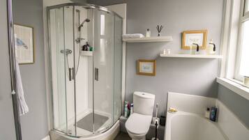 Shower, towels