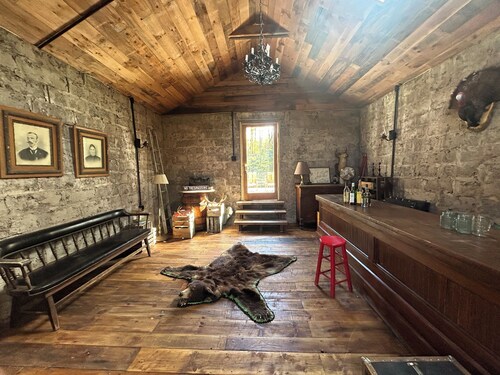 Unique wedding venue perched in the mountains with streams and an apple orchard