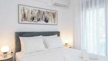 Blackout curtains, iron/ironing board, free WiFi