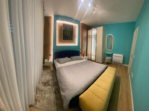 1 Schlafzimmer, Bügeleisen/Bügelbrett, WLAN, Bettwäsche
