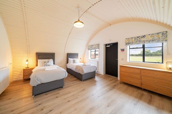 Desk, iron/ironing board, travel cot, free WiFi