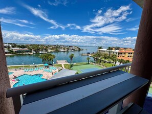 Una piscina climatizada