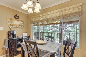 House (2 Bedrooms) | Interior - Furnished Deck & Mountain Views: Panguitch Cabin (Panguitch)